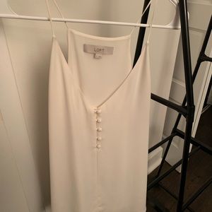 LOFT cream tank top
